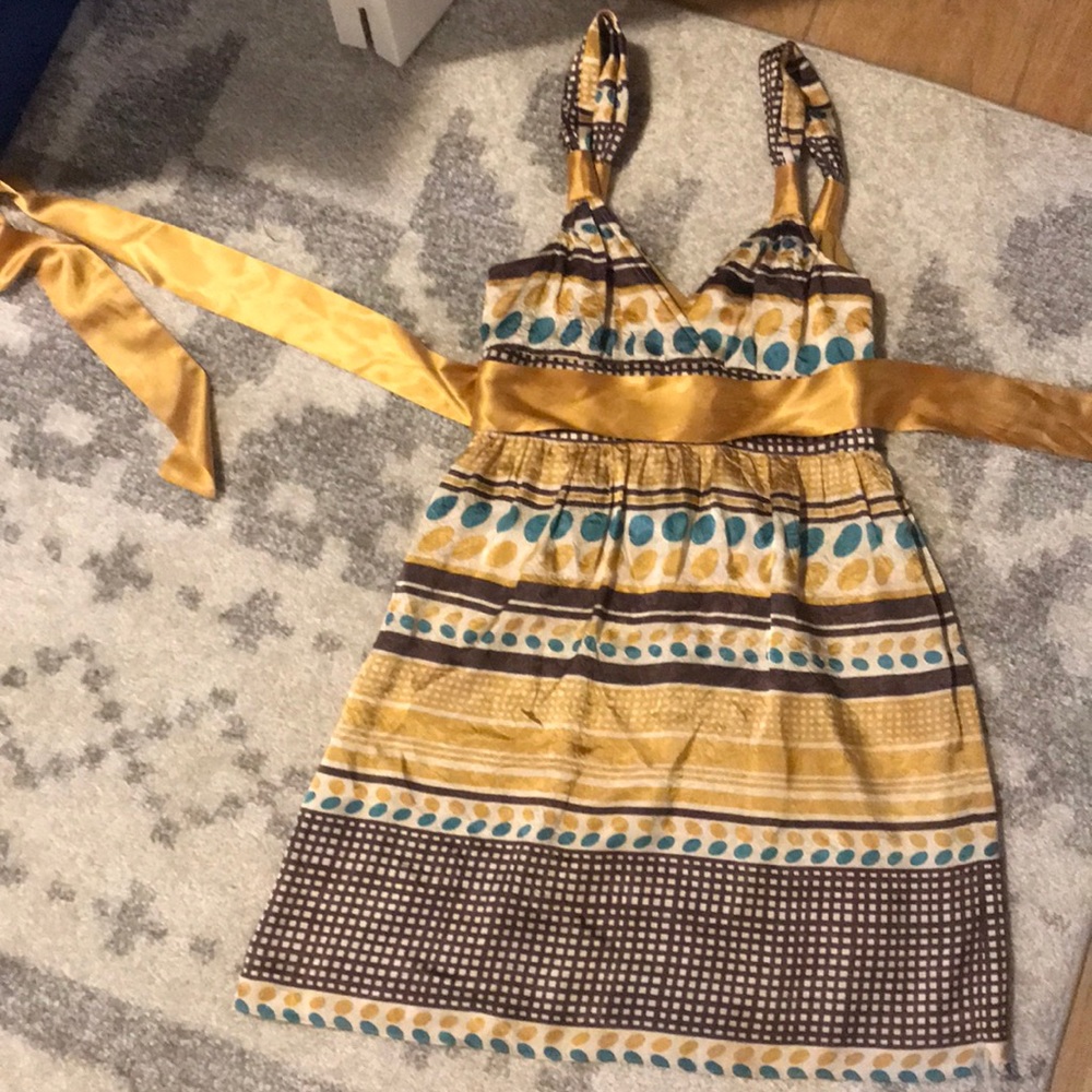 BCBG pattern dress